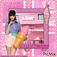 {☼}Katy Perry at an Ice Cream Diner{☼}