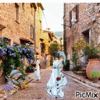 beau village du Vaucluse - Kostenlose animierte GIFs