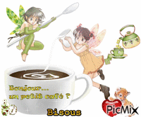bonjour un p'tit café ? animovaný GIF