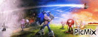 Sonic - GIF animado gratis