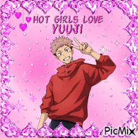 love yuuji - Бесплатный анимированный гифка