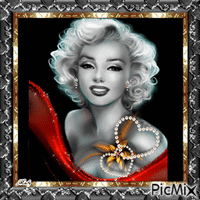 Marilyn - Nemokamas animacinis gif