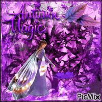 Violet Autumn Colors - GIF animé gratuit