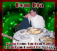 Bom Dia  Freddy E Fatima Nada Como Um Bom Cafe - Free animated GIF