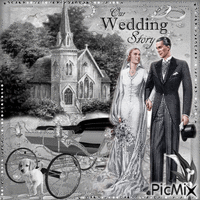 Wedding Story - GIF animé gratuit
