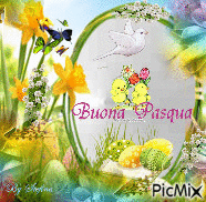 Buona Pasqua (3) - Бесплатный анимированный гифка