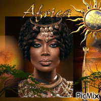 African Queen - GIF animé gratuit