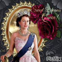 Elizabeth Regina II. God Save the Queen... - GIF animasi gratis