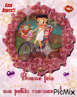 bonne fete maman - Бесплатный анимированный гифка
