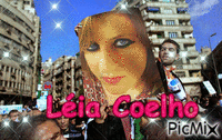 Léia Coelho - GIF animado gratis