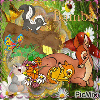 Bambi - Bezmaksas animēts GIF