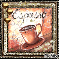 Good morning. Espresso to you. Have a nice day Animiertes GIF