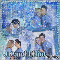JD x Elliot | Scrubs - GIF animado grátis