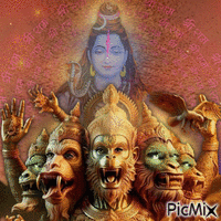 Shiva AVTAR animēts GIF