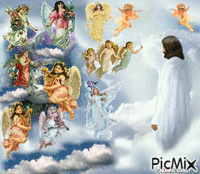 Chúa về trời - Ingyenes animált GIF