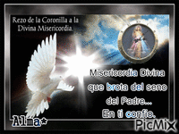 rezo de la coronilla de la Divina Misericordia - Darmowy animowany GIF