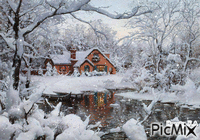 winter time - GIF animasi gratis