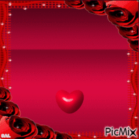 frame red by sal - GIF animasi gratis