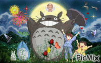 Studio Ghibli № 01 - GIF เคลื่อนไหวฟรี