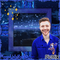 ↯Sterling Knight on a Starry Night↯ - Free animated GIF