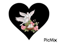 PEACE AND LOVE - Besplatni animirani GIF