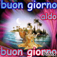 buon giorno - Бесплатный анимированный гифка