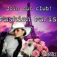 Fashion Paris - GIF animate gratis