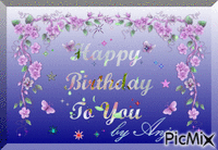 Happy Birthday To You ! animasyonlu GIF