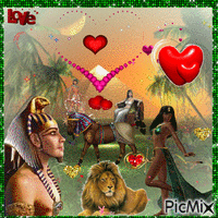 Egypte au amour Animated GIF