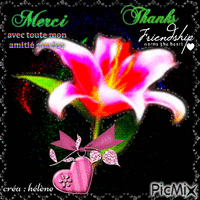 merci _ thanks animowany gif