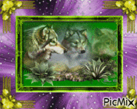 Les Loups animirani GIF
