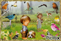A Boy & His Dog - GIF animé gratuit