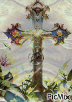 Cruz de cruces animált GIF