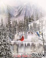 Winter Bliss - GIF animado gratis