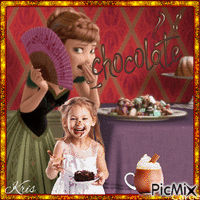 Chocolate - GIF animado gratis