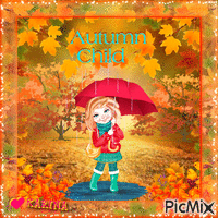 Autumn Child - GIF animé gratuit