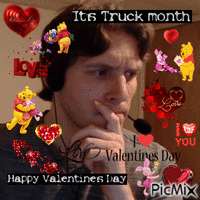 It's Truck Month animowany gif