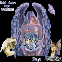 Les Anges - Bezmaksas animēts GIF