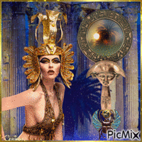 Egyptian princess - 免费动画 GIF
