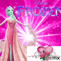 Disney frozen GIF แบบเคลื่อนไหว