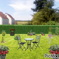 mon jardin Animated GIF