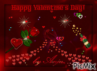 Happy Valentine's Day . Animated GIF