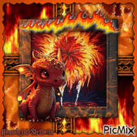 #☼#Little Flame Dragon#☼# - Безплатен анимиран GIF