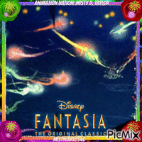 Disney Fantasia GIF แบบเคลื่อนไหว