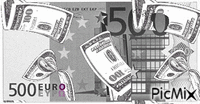500 euro animēts GIF