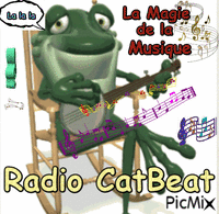 Radio CatBeat - GIF animado grátis