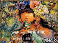 summer アニメーションGIF