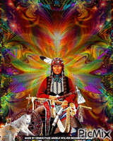 NATIVE IN COLOURS SUROUNDED анимиран GIF