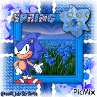 [Classic Sonic in Springtime] - Kostenlose animierte GIFs