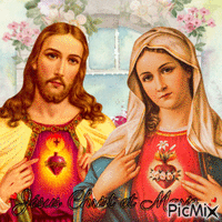 Concours : Jésus et Marie - Ücretsiz animasyonlu GIF